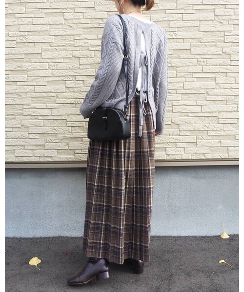 omi*｜しまむらのスカートを使ったコーディネート - WEAR