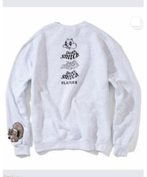 FLATLUX | FLATLUX FW 2020 SNITCH CREWNECK(ASH GREY)

(スウェット)