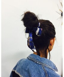 スカーフ 後ろ姿♡ | その他ヘアアクセサリー