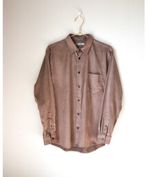 MEN'S MELROSE | ベロアシャツ / ¥9,000+tax(シャツ/ブラウス)