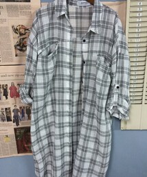 OKASAN | 口袋長格襯衫(シャツ/ブラウス)