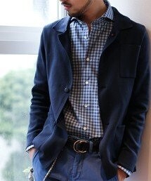 LARDINI | リブニットジャケット(その他アウター)