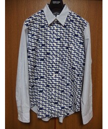 COMME des GARCONS HOMME DEUX | くじら柄のシャツ(15ssオムドゥ）(シャツ/ブラウス)