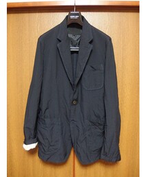 COMME des GARCONS HOMME DEUX | ポリ縮ジャケット(15ssオムドゥ)(テーラードジャケット)