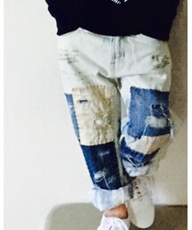 DENIM DUNGAREE | デニムパンツ