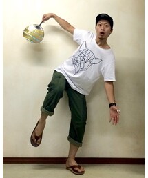 ROGAN | カーゴパンツ 30インチ(カーゴパンツ)