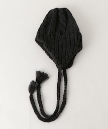 COMESANDGOES | 耳当て付きニット帽(ニットキャップ/ビーニー)