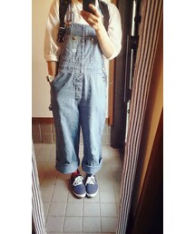 Leeオーバーオール(デニムパンツ)