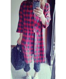 手作り綿麻ワンピ(ワンピース)