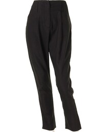 LIPSERVICE | マリンボタンタックパンツ(スラックス)