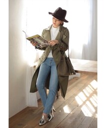 AZUL by moussy | ライナー付きトレンチコート(トレンチコート)