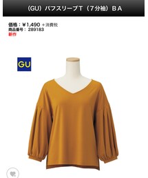 GU | Tシャツ/カットソー