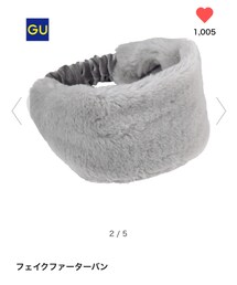 GU | ヘアバンド