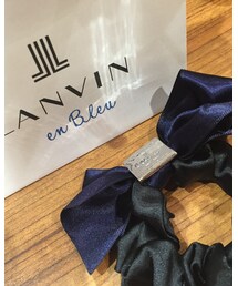 LANVIN en Bleu | ヘアゴム