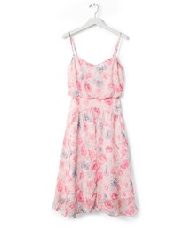 Banana Republic | ストラップVネックミディードレス(ドレス)