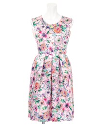 Cherry Ann | カラフルフラワーワンピース(ワンピース)