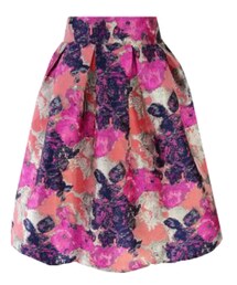 perciousstonejewelry | ニュアンスグラデーションフラワースカート(スカート)