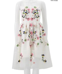 Chesty | フラワーオーガンジーワンピース(ワンピース)