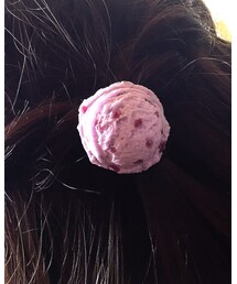 Q-pot. | ブルーベリーアイスのヘアゴム(ヘアゴム)