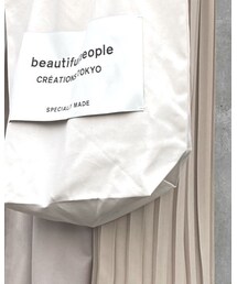 beautiful people | 公式サイトで6,000円ほどで購入しました。(トートバッグ)