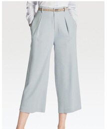 UNIQLO | ドレープワイドアンクルパンツ(パンツ)