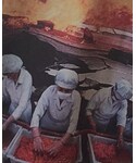 後ろ燃えてるで！！の「食器/キッチン(エプロン)」