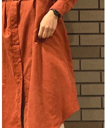 AS KNOW AS plus | シャツワンピース