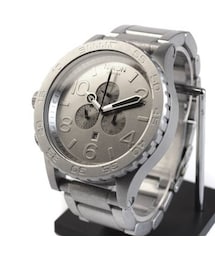 NIXON | THE 51-30 CHRONO ALL RAW STEEL A083-1033(アナログ腕時計)