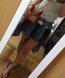 Auntie Rosa | アンティローザセレクト  デニムシャツ(シャツ/ブラウス)