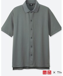 UNIQLO | UNIQLO×Theory ドライコンフォートフルオープンポロシャツ（半袖）(ポロシャツ)