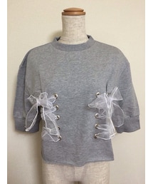 Love's by key. | Lace-up sweat tops(トップス)
