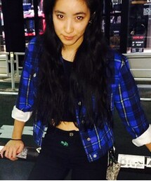 ACNE | ACNEチェックジャケット(デニムジャケット)