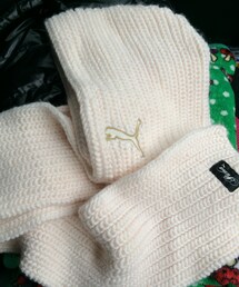 PUMA | フード付きマフラー(ニットキャップ/ビーニー)