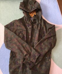 grn | カモ柄マウンテンパーカ(マウンテンパーカー)