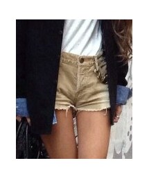 goa | goa コーデュロイショートパンツ(その他パンツ)