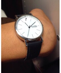 B:MING by BEAMS | 雑誌の付録。タダ、(アナログ腕時計)