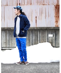 横 | ナイロンジャケット