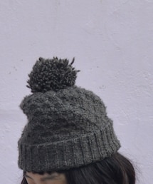 sacci | 母の手作りニット帽(ニットキャップ/ビーニー)