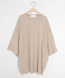 DHOLIC | リネン混ボクシーTシャツ(Tシャツ/カットソー)