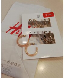 H&M | ピアス(6種のなかのどれか着用)(ピアス（両耳用）)