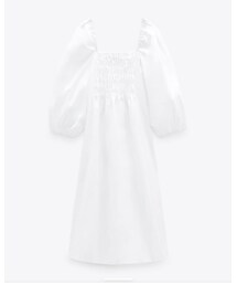 ZARA | ポプリンワンピース(ワンピース/ドレス)