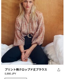 ZARA | シャツ/ブラウス