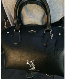 COACH | 超愛Snoopy!剛好Coach有跟花生漫畫合作而出Snoopy系列！😍(ボストンバッグ)