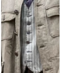 Vintage 1930s - 40s French peasant jacket | ベスト