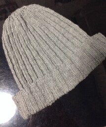 FREAK'S STORE | グレーニット帽(ニットキャップ/ビーニー)