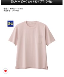 GU | Tシャツ/カットソー