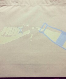 牛乳こぼし部トートバック(トートバッグ)