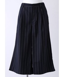 STYLEST | ワイドクロップドストライプパンツ(その他パンツ)