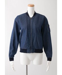 STYLEST | デニムMA-1(デニムジャケット)