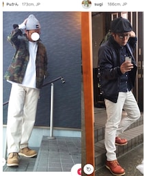 心友と呼んでくれた2人への白パン&R.W | パンツ